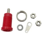 20PCS Insulated Safety 32A 4mm Banana Socket Terminal 5 Colors Female Jack Panel Mount Socket Binding Post Wire Connector - Image 4