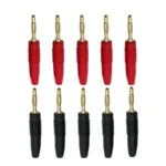 20Pcs 2mm Banana Plug Connector Banana Male Plugs Audio Speaker Wire Cable Connectors Red Black - Image 6