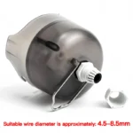 Outdoor Waterproof Electrical Socket Box, Weatherproof Power Outlet with Protective Cover for Garden Patio Wall Installation - Image 6