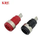 20PCS Insulated Safety 32A 4mm Banana Socket Terminal 5 Colors Female Jack Panel Mount Socket Binding Post Wire Connector - Image 3