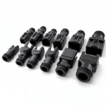 DT connector tail clip connectors 1011-227-0205 2-12P male female fixed protective sheath corrugated pipe fixed clip harness - Image 2