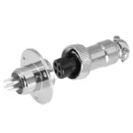 10sets GX12 Flange mounting 3-hole fixing aviation connector plug&socket 2/3/4/5/6/7/8/9/10/12/14pin circular connectors - Image 5