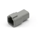 5Sets DTP06-2S Dechi type 2-hole automotive waterproof connector high current heavy-duty truck harness plug DTP04-2P - Image 3
