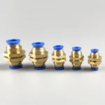 5PCS 4mm 6mm 8mm 10mm 12mm OD Tube PM Straight Pneumatic Air Fittings bulkhead union Push To Connect Quick Release Connector - Image 5