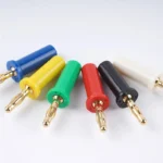 Pure Copper Gold-plated 4mm Banana Plug, Lantern Type, High Current 4mm Sound Box Speaker Wire, Banana Gold-plated Connector - Image 4
