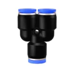 Plastic Pneumatic Connector Pipe Fitting Quick Push For Air Water Connecting PY PW 4 6mm 8mm 10mm 12mm Y Shape Hose Fittings - Image 3