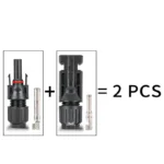600/400/200/100/40/20/10 Pcs Photovoltaic Solar Connector Kit 1000V 30A Panel Solor Connectors for PV/MC Cable 2.5/4/6mm2 - Image 2