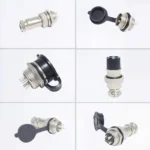 GX12 GX16 GX20 Aviation Connector Dust Cover, Threaded Protective Cap for Plug/Socket, Waterproof, Metal/Plastic Options - Image 4