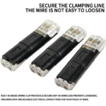 Electric Wire Connector No Strip Quick Dual Line Cable Interconnection Detachable Automotive Terminal Plug Universal Quality - Image 3