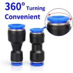 10PCS Pneumatic Fittings Quick Air Connector Hose Fitting Plastic PU PG 4mm 6mm 8mm 10mm 12mm Push Into Tube Pluglug - Image 4