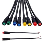 5/20/100 PCS M6 M8 Julet Sensor Waterproof Electric Bicycle Butt Joint Plug Male Female Ebike Display Cable Connector With Wire - Image 3