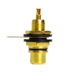 10/20/40PCS Gold-Plated RCA Jack Connectors, Zinc Alloy Single AV Coaxial Socket for Audio Video Panel Mount Applications - Image 6