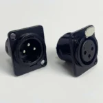 D-Type Panel Mount Connectors Kit – XLR, RCA, BNC Audio & Signal Jacks for Pro Audio, Broadcast & Industrial Equipment - Image 6