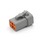 5Sets DTP06-2S Dechi type 2-hole automotive waterproof connector high current heavy-duty truck harness plug DTP04-2P - Image 4