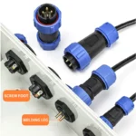 5/10/100 Sets Sp13 Sp17 /SP16 Sp20/sp21 Ip68 Waterproof Aviation Plug Socket Male Female Connector Panel Mounted 2/3/4/5/6/7 Pin - Image 5