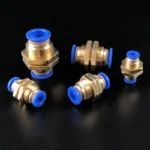 5PCS 4mm 6mm 8mm 10mm 12mm OD Tube PM Straight Pneumatic Air Fittings bulkhead union Push To Connect Quick Release Connector - Image 4