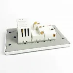 T&I Tempered Glass DIY Modular Wall Plate 2x4 inch, NEMA 5-15R Duplex Outlet, Combination with US/EU/Italy/Chile Socket Modules - Image 6