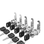20SETS Metal Cylinder Cabinet Security Locker Cam Lock With 2 Keys Same Key Different Key Security Mailbox Lock Drawer 16mm - Image 4