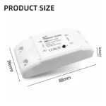 Tuya WiFi Smart Switch APP Wireless Controller Universal Breaker Timer Smart Life Work Switch Lncluding Bluetooth - Image 6